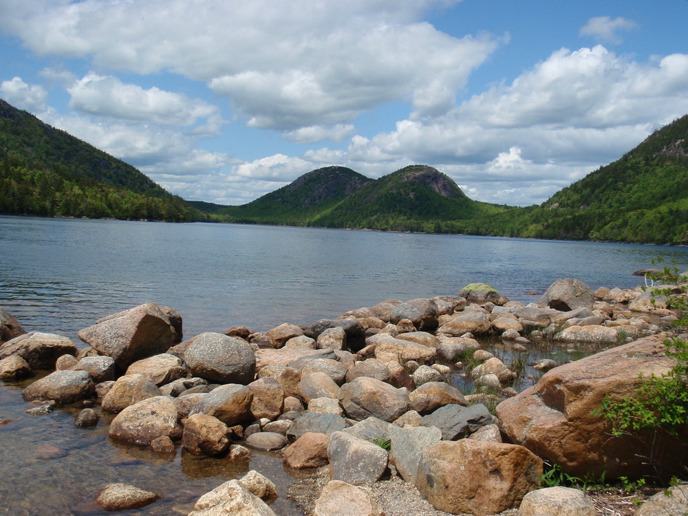 Acadia National Park Jordan Pond Path Maine Trail Finder