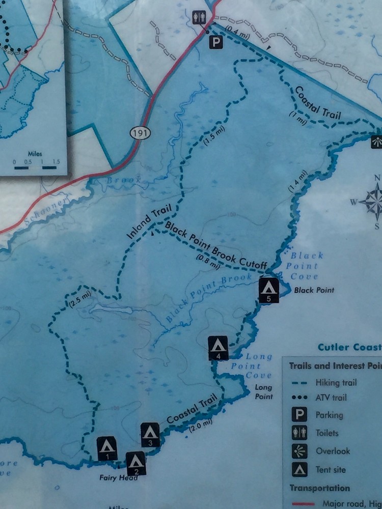 Cutler Coast Public Reserved Land Maine Trail Finder