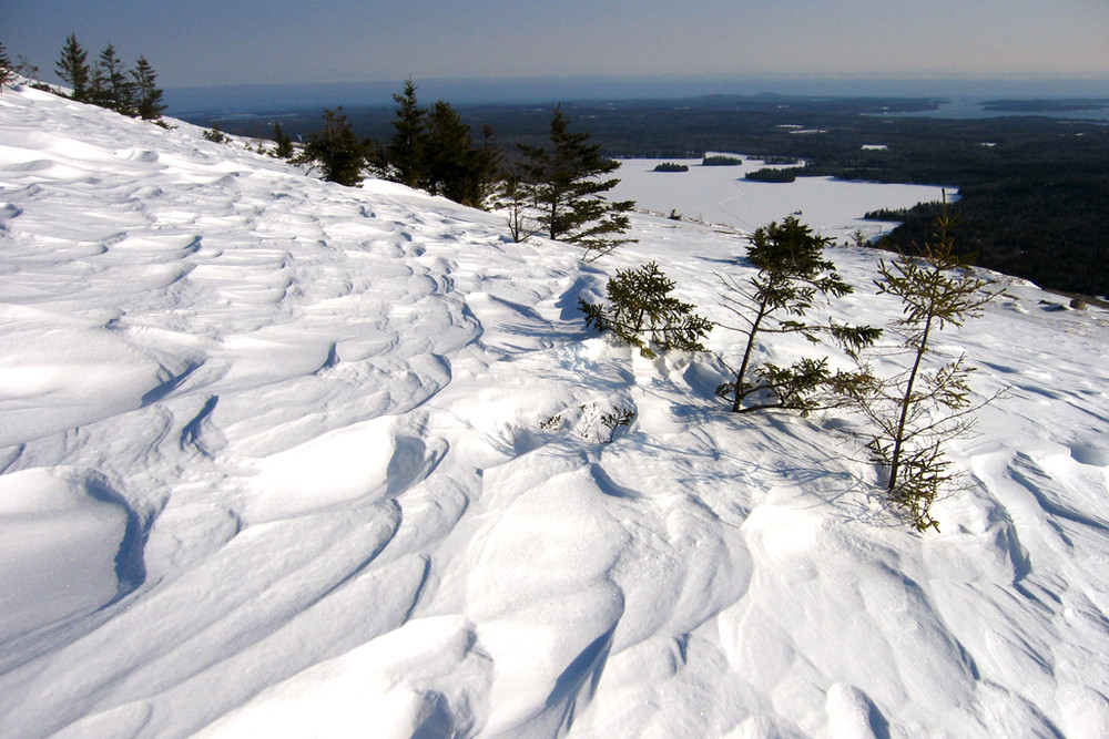Donnell Pond Public Reserved Land Schoodic Mountain and Beach Trails