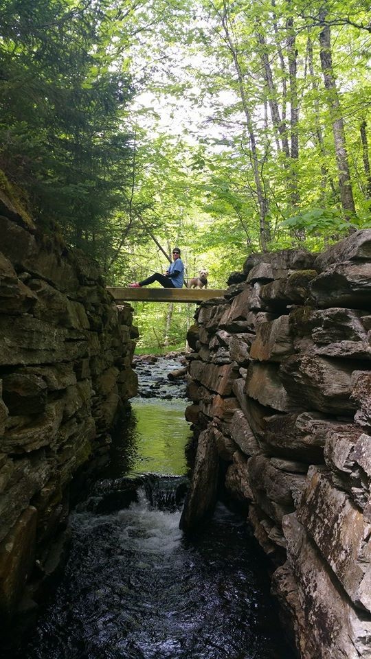 Appalachian Trail - Piazza Rock - Maine Trail Finder